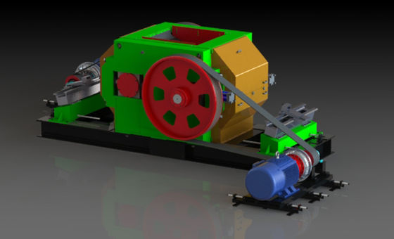 কাদা ইট তৈরির মেশিন উচ্চ গতির সূক্ষ্ম রোলার ক্রাশার সহ কাঁচামাল প্রস্তুতি এবং উন্নত ইট প্লাস্টিকের জন্য