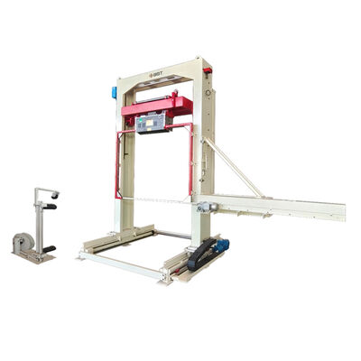 ইটের স্তূপ প্যাকেজের জন্য কাদা ইটের বেল্ট স্ট্র্যাপিং প্যাকিং মেশিন