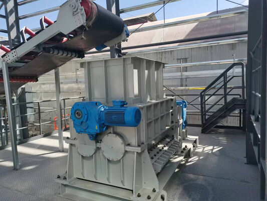 30 থেকে 120 টন/ঘন্টা ধূসর ডাবল টুথ রোল ক্রাশার কাদা ইট তৈরির জন্য কাঁচামাল ক্রাশিং বিবিটি প্রস্তুতকারকের কাছ থেকে