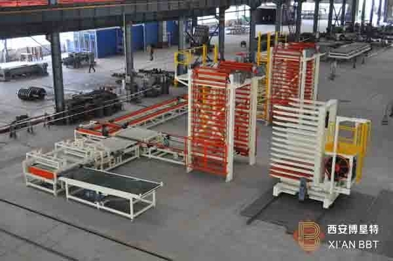 কাদা কাদামাটি ইট তৈরির মেশিন উত্পাদন লাইন 2.5 ~ 2.8MPa এক্সট্রুডিং চাপ