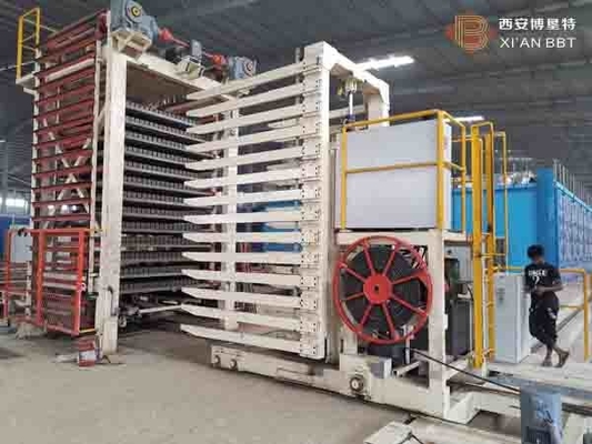কাদা কাদামাটি ইট তৈরির মেশিন উত্পাদন লাইন 2.5 ~ 2.8MPa এক্সট্রুডিং চাপ