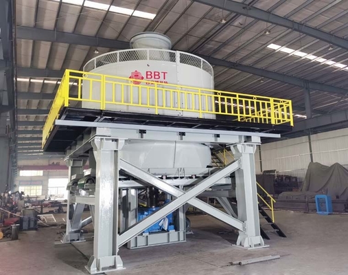 ইট উত্পাদন লাইন ভেজা প্যান মিল 65200kg ওজন কাস্টমাইজড