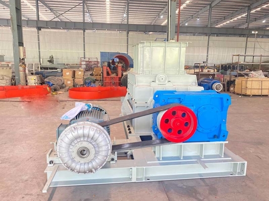 এসি মোটর ডাবল টুথ রোলার ক্রাশার 30 - 45 m3/H ক্ষমতা কাঁচামাল প্রক্রিয়াকরণ