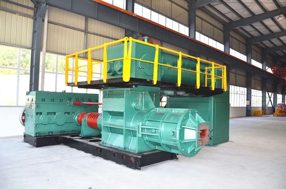 30000kg ওজন অটো ভ্যাকুয়াম এক্সট্রুডার ক্লে ব্রিক মেশিন স্থিতিশীল অপারেশন
