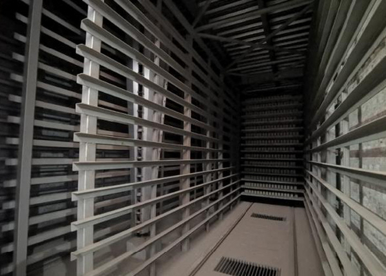 290KW স্বয়ংক্রিয় কাদামাটি ইট ড্রায়ার মেশিন মাটি ব্লক শুকানোর চেম্বার সিস্টেম