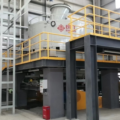 দক্ষ গ্রাইন্ডিং পারফরম্যান্স 700mm গ্রাইন্ডিং হুইল প্রস্থ সঙ্গে ভিজা প্যান গ্রাইন্ডিং মিল