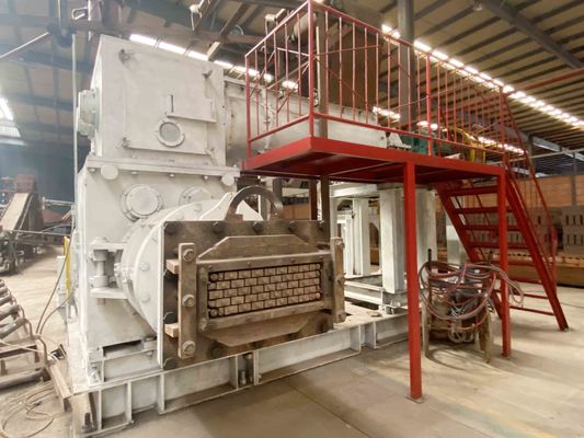 সম্পূর্ণ স্বয়ংক্রিয় কাস্টমাইজড ভ্যাকুয়াম এক্সট্রুডিং কাদা কাদামাটি ইট তৈরির মেশিন