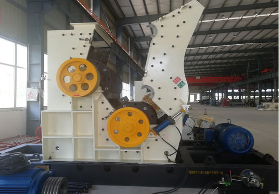 শক্তি সঞ্চয় ডুয়াল মোটর স্বয়ংক্রিয় 90-120 টন / ঘন্টা ডুয়াল-রোটার হ্যামার ক্রাশার কাদামাটি এবং পাথর ক্রাশিং জন্য