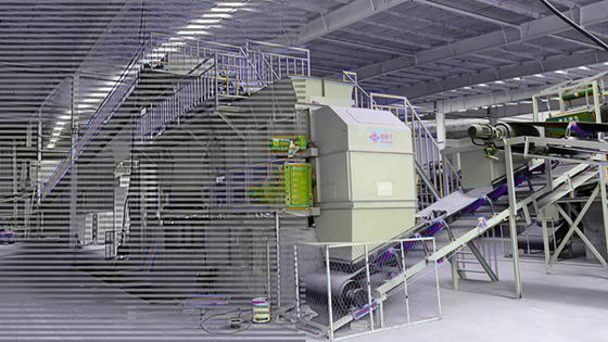 সম্পূর্ণ স্বয়ংক্রিয় লাল মাটির ইট তৈরির লাইনের জন্য ক্লে হোলো ব্লক তৈরির প্রকল্প 120 টন/ঘন্ট বেল্ট কনভেয়র বক্স ফিডার মেশিন