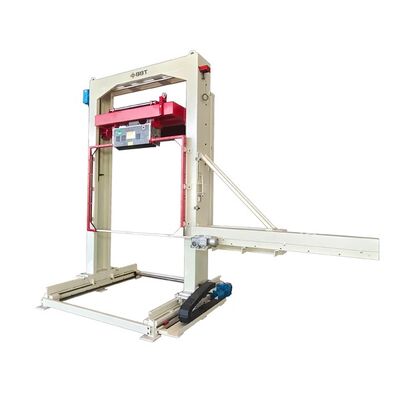 ইটের স্তূপ প্যাকেজের জন্য কাদা ইটের বেল্ট স্ট্র্যাপিং প্যাকিং মেশিন