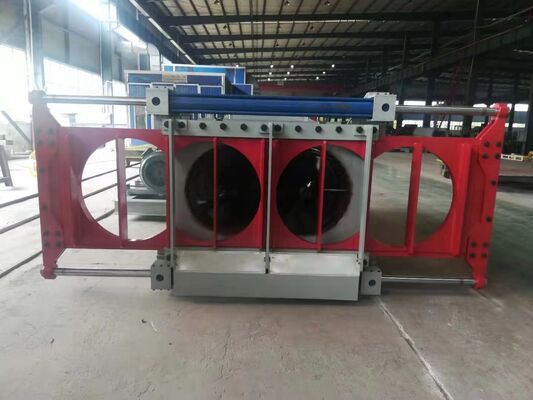 BBT TWJH750 front grid extruding mixer /filter for clay brick making project extrusion molding machine