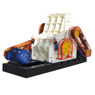 কাদামাটির ইট তৈরির শিল্পের জন্য ডাবল দাঁতযুক্ত রোলার উচ্চ-গতি ঘোরানো হাতুড়ি পেষণকারী