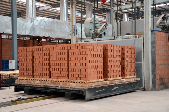 বিবিটি সম্পূর্ণ স্বয়ংক্রিয় কাদা ইট টানেল চুল্লি দক্ষ ইট উত্পাদনের জন্য কয়লা গ্যাস জ্বালানী ফায়ারিং এবং 4.6m আকারের সাথে